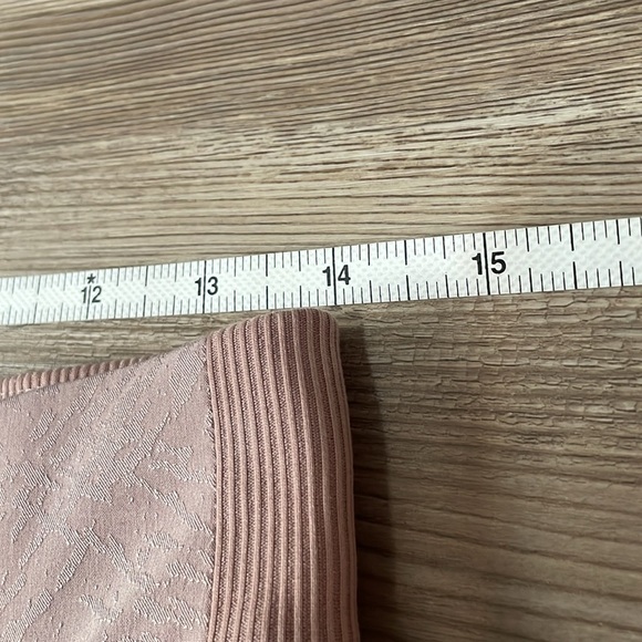 Athleta Brooklyn Textured Ankle Pants Taupe Womens 4 Style 982287-01 Athleisure - Picture 5 of 13